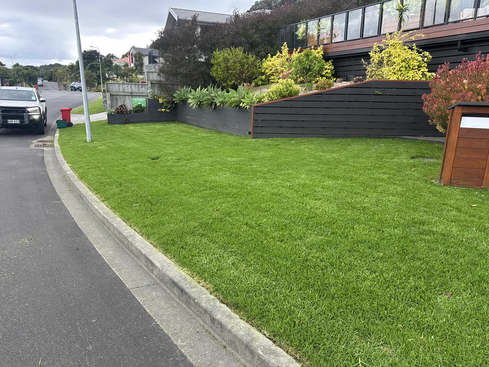 Instant turf installation