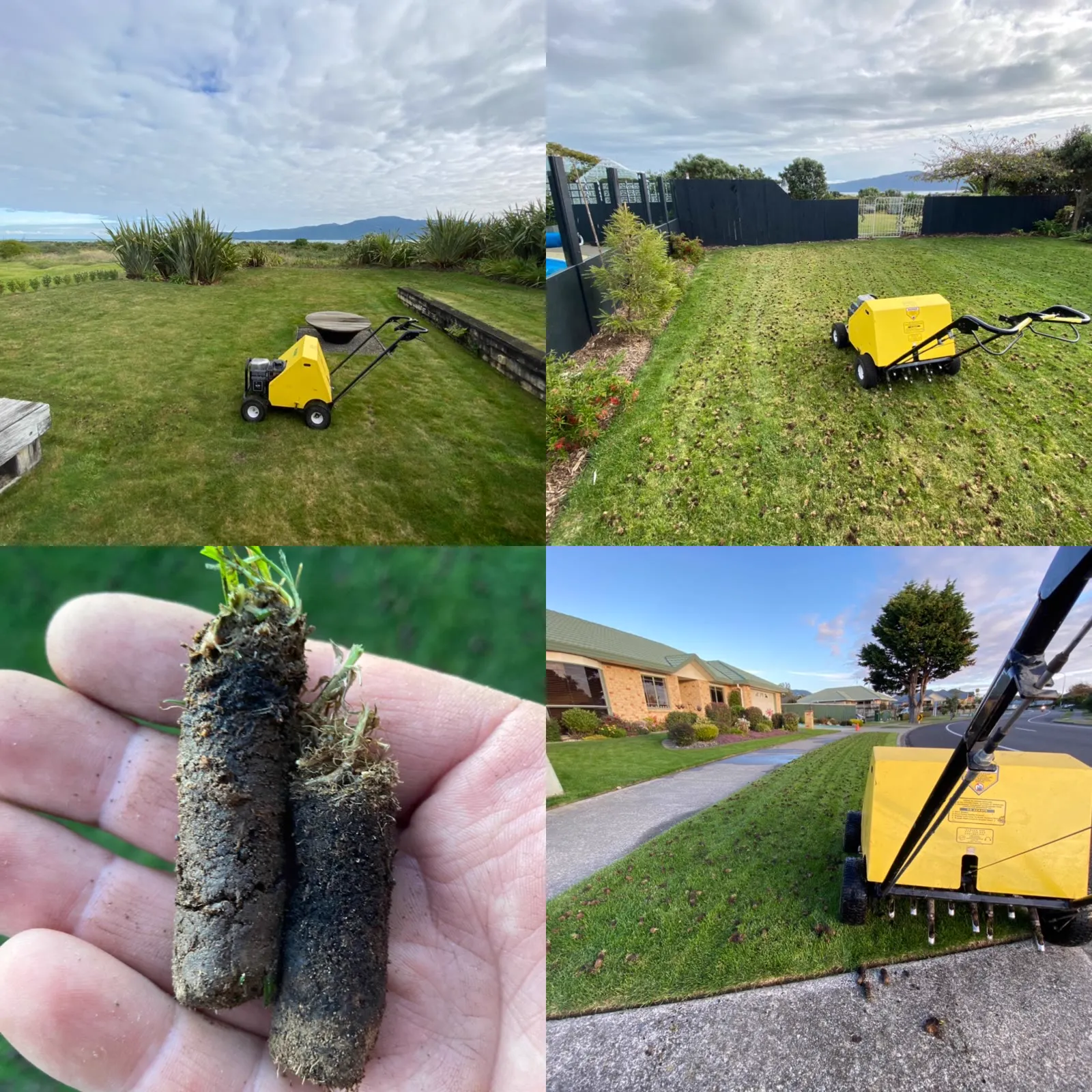 Lawn renovations